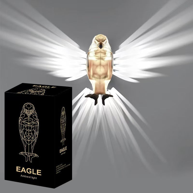 NOWA lampa ścienna Bald Eagle z pilotem