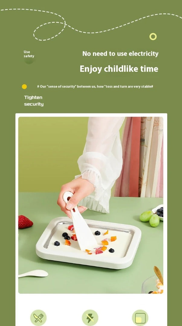 🧊🧊Wielofunkcyjna kostkarka do lodu DIY z tacką na lodówkę, odpowiednia na przyjęcia świąteczne, dla rodzin i dzieci, lody